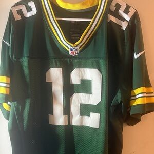 NFL Arron Rogers Green Bay Packers Nike Jersey
